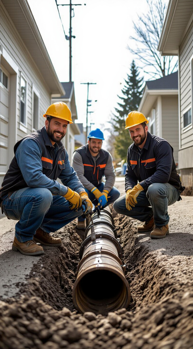 main sewer line repair